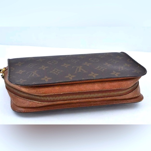 Authentic Louis Vuitton Monogram Orsay Clutch Hand Bag Purse - Picture 4 of 13